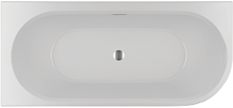 Акриловая ванна Riho Desire Velvet (184*84 см, прямоугольная, правая, с каркасом, с ножками, со сливом-переливом)