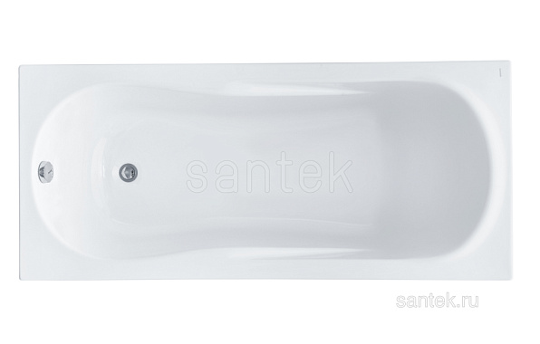 Акриловая ванна Santek Каледония (160*75 см, прямоугольная)