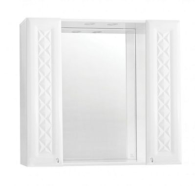 Зеркало-шкаф Style Line Канна (90 см, подсветка)
