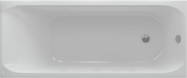 Акриловая ванна Акватек Альфа (170*70 см, прямоугольная, с фронтальным экраном, слив справа)