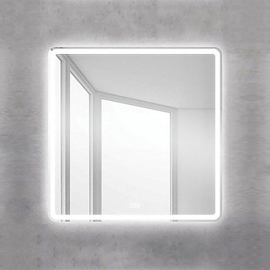 Зеркало BelBagno SPC MAR (90*80 см, прямоугольное, с подогревом)