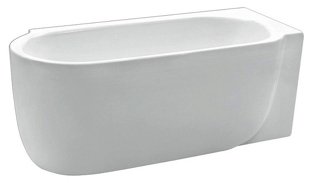 Акриловая ванна BelBagno BB11 (170*75 см, овальная, правая)