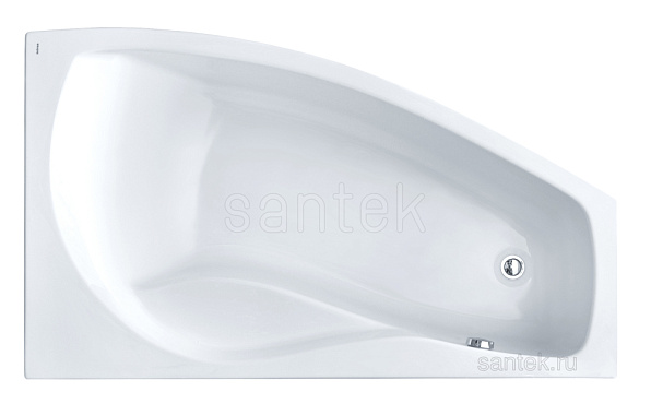 Акриловая ванна Santek Майорка XL (160*95 см, правая асимметричная)