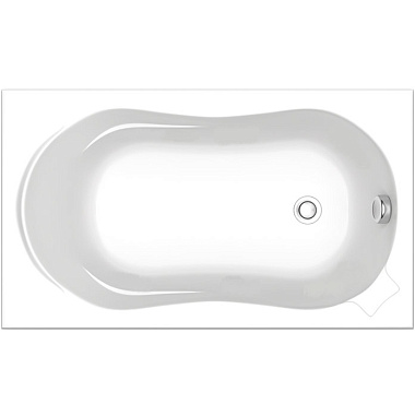Акриловая ванна Bas Кэмерон (120*70 см, прямоугольная, с каркасом)