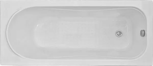 Акриловая ванна Bas Стайл (160*70 см, прямоугольная, с каркасом, со сливом-переливом)