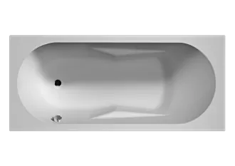Акриловая ванна Riho Lazy Plug & Play (170*75 см, прямоугольная, левая, с каркасом, на ножках)